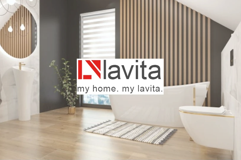 Wyposażenie łazienek Lavita logo
