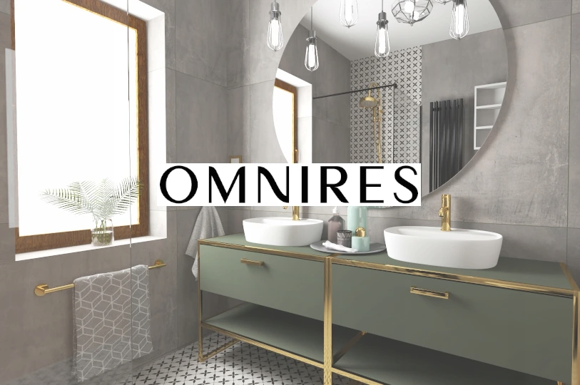 Wyposażenie łazienek Omnires logo